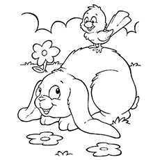 Top free printable bunny coloring pages online