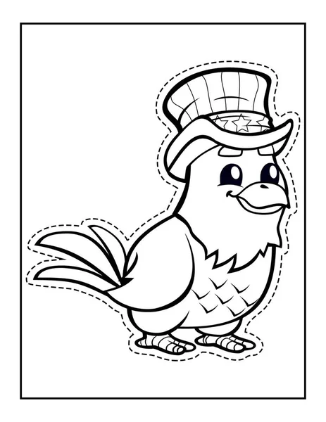 Bebã loro tijera habilidades para colorear actividad pãgina para niãos ilustraciãn de stock de marys designs