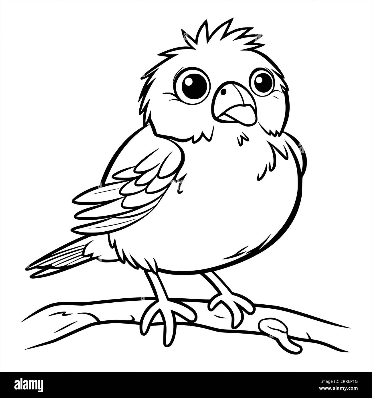 Funny angry bird stock vector images
