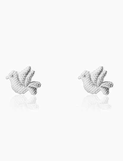 Bordados bird earrings â a