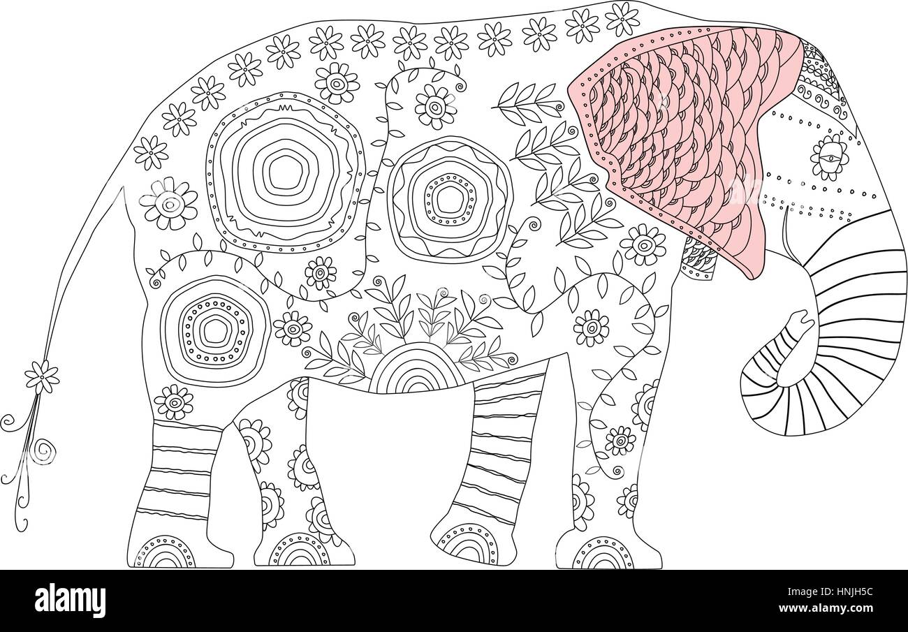 Antistress coloring hi