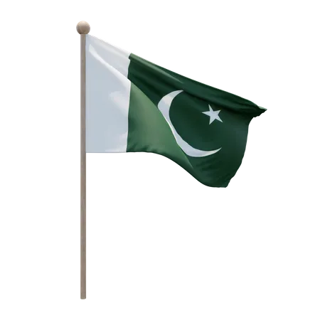 D pakistani flag illustrations