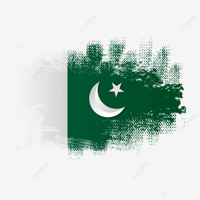 P on pakistan flag