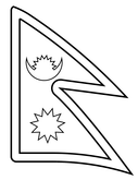 Pakistan flag coloring page free printable coloring pages