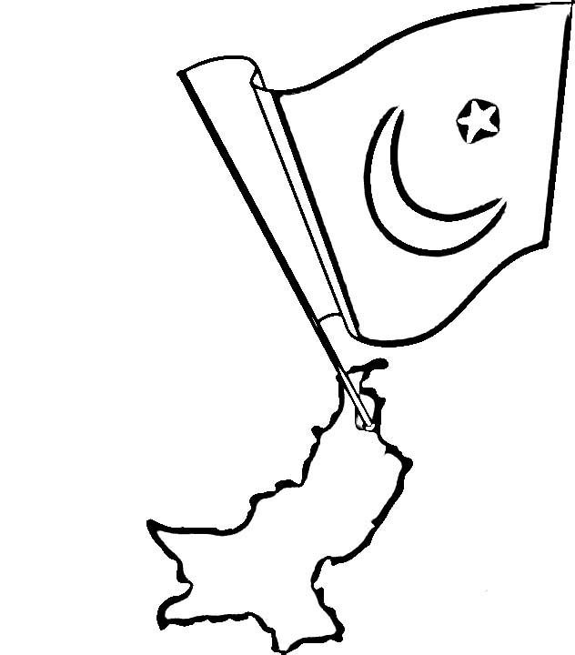 Pakistan flag map sketchhttpcolorasketchcompakistan