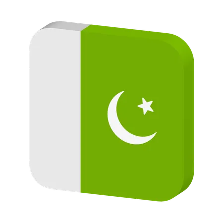 D pakistan flag illustrations