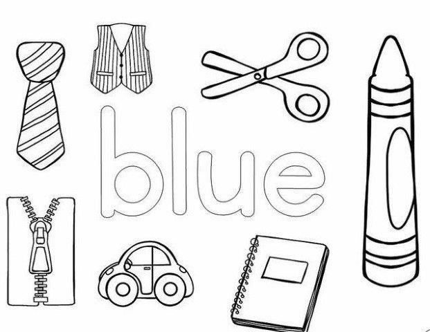 Pin em colores en ingles