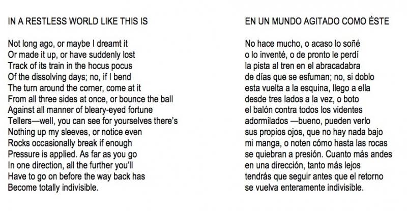 Blanco inmãvil selected poems of charles bernstein translated into spanish by enrique winter