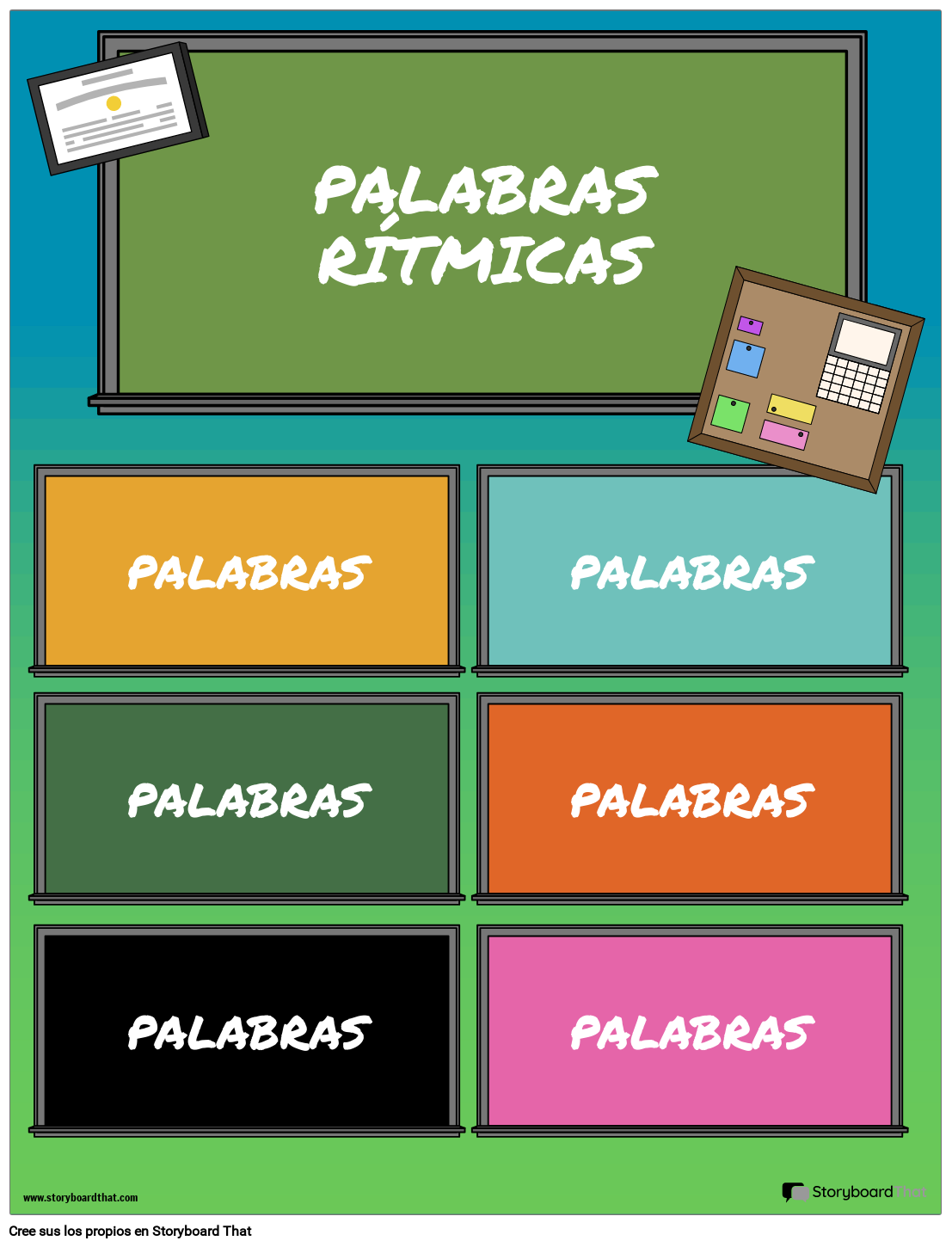 Hojas de trabajo de palabras que riman