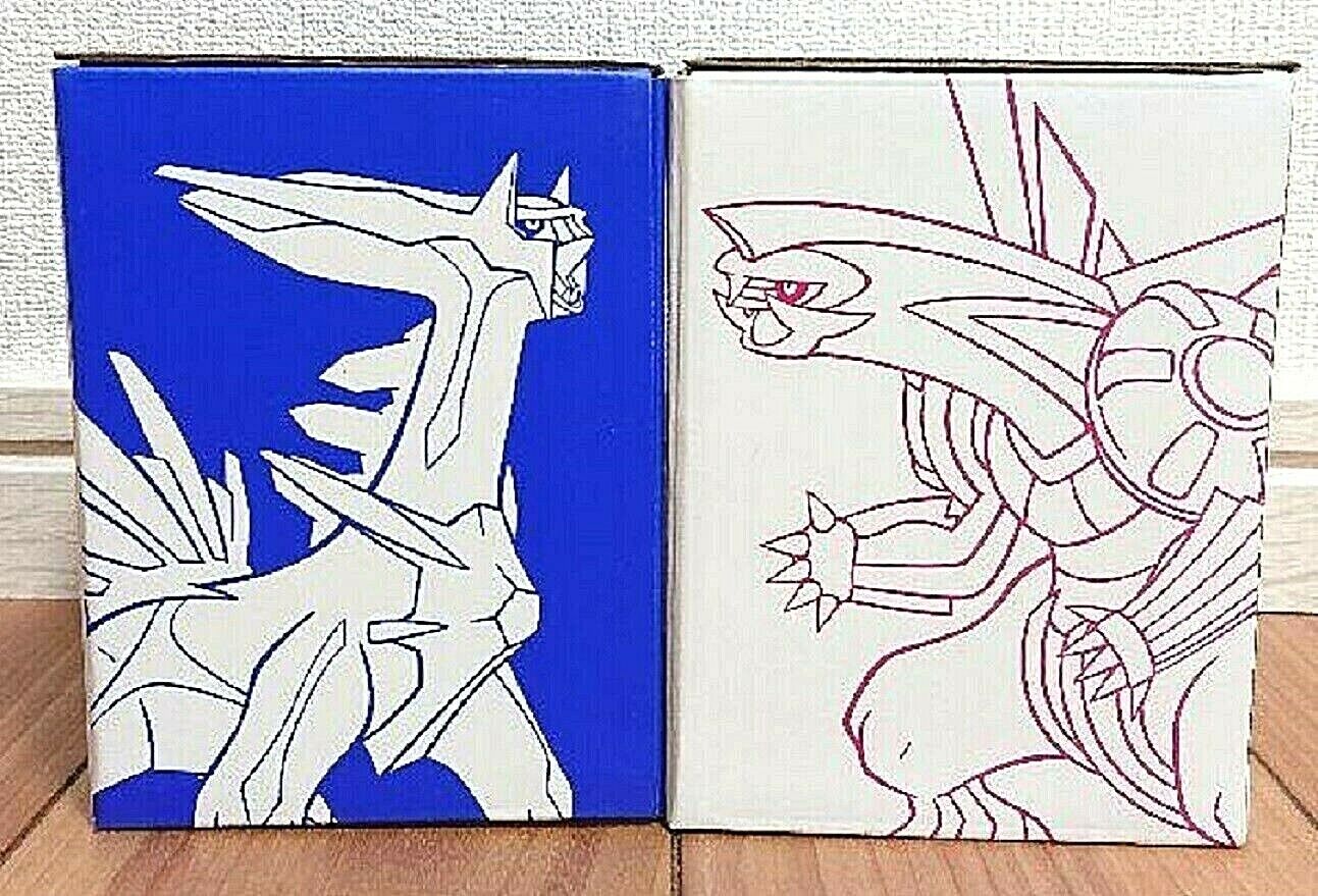 Pokemon dialga palkia stainless tumbler types set ml aeon japan new