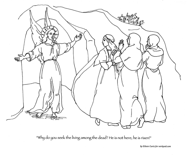 Saints coloring pages