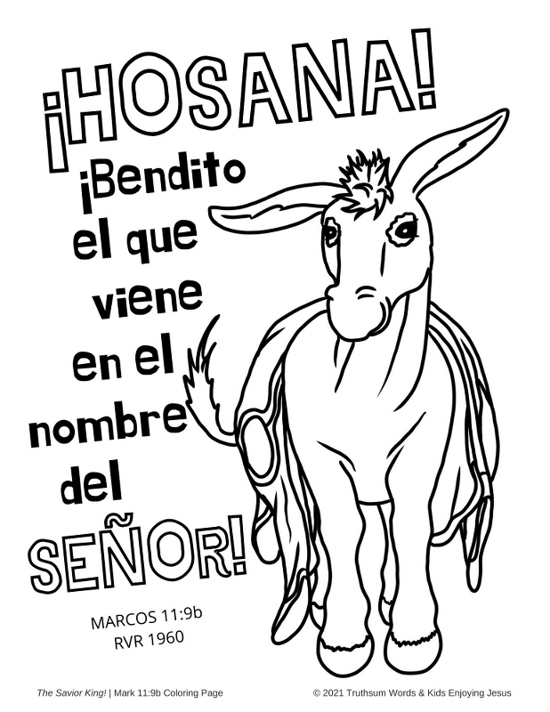 Palm sunday activity guide â the savior king â kids enjoying jesus