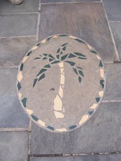 Palm tree mosaics ideas tree mosaic mosaic mosaic art