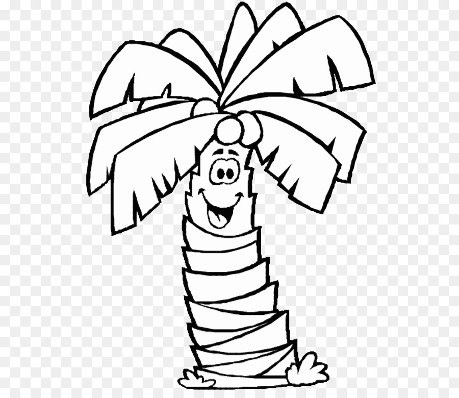 Coconut tree drawing png download