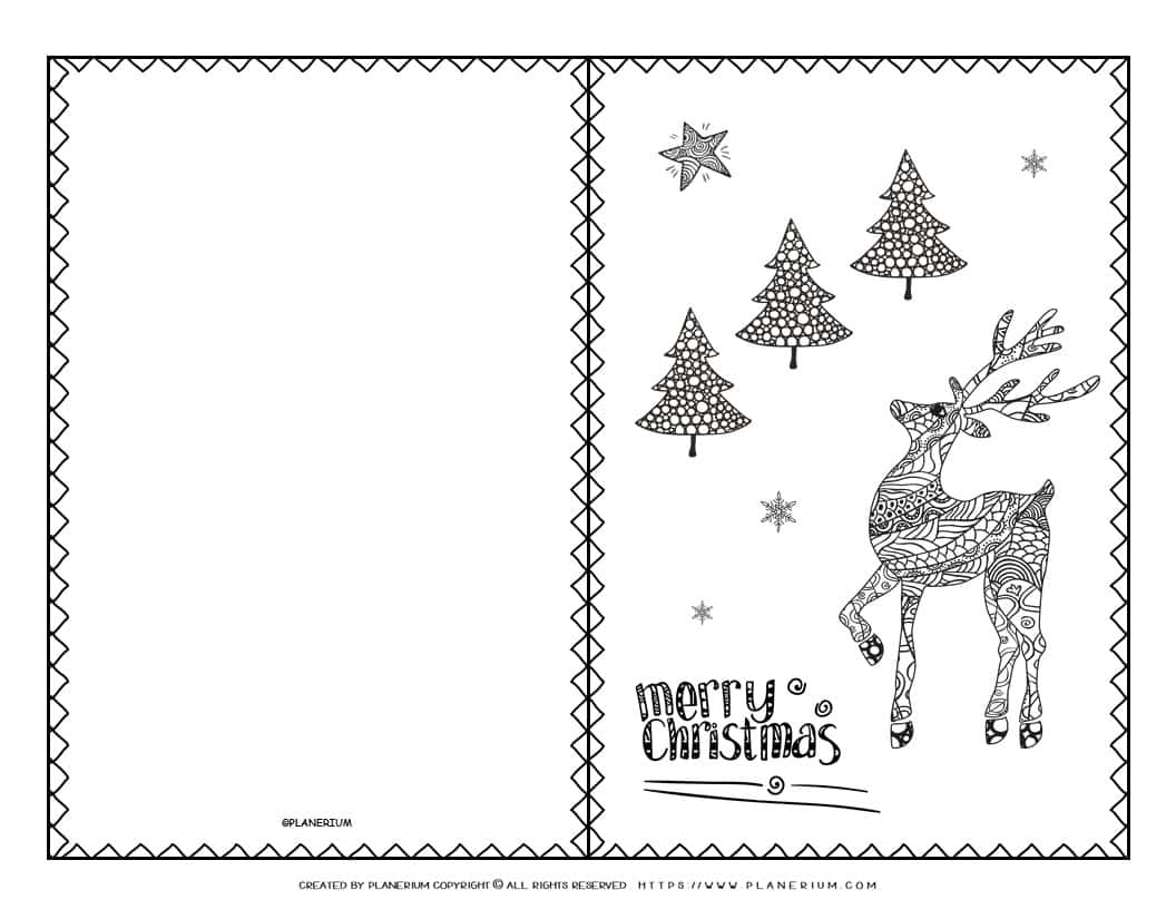 Merry christmas card