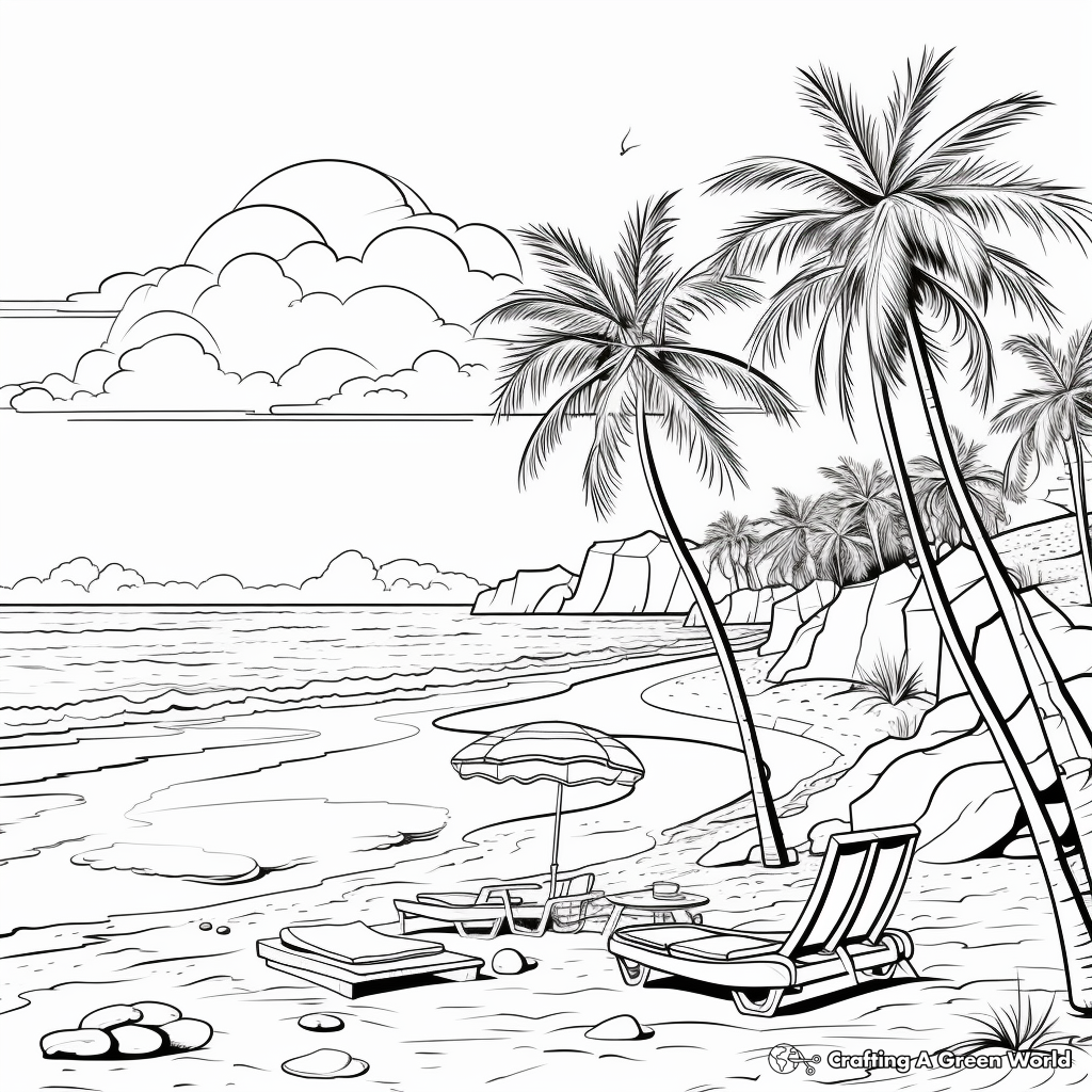 Nature coloring pages
