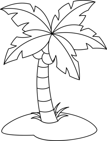 Palm tree printable template free printable papercraft templates