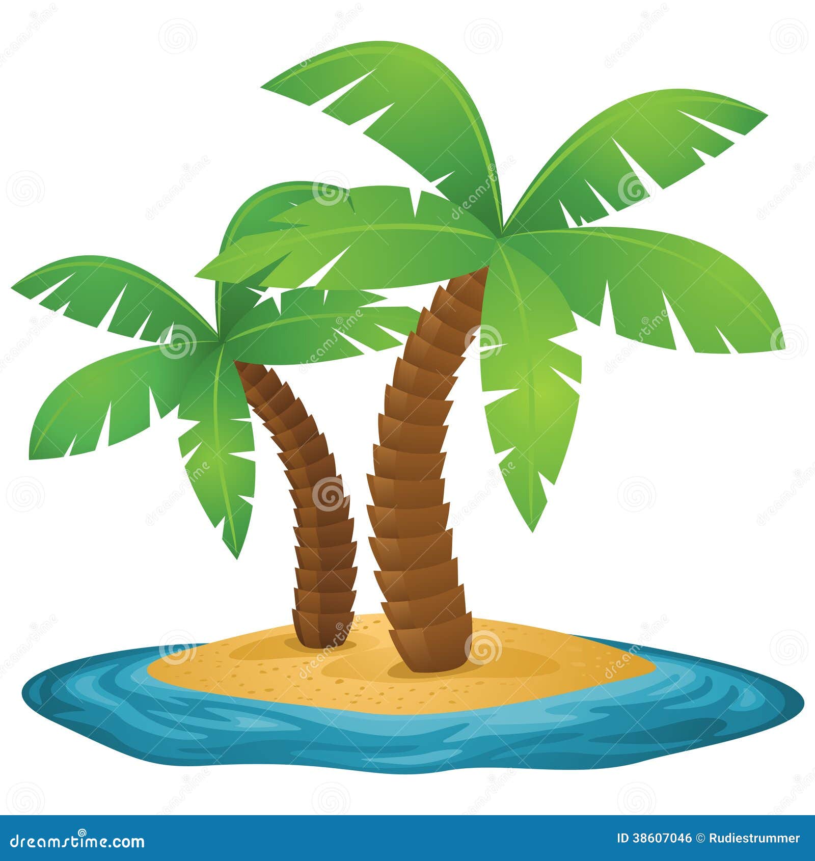 Palm tree illustration small island stock illustrations â palm tree illustration small island stock illustrations vectors clipart