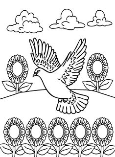 Pigeon coloring pages ideas types of pigeons coloring pages pigeon