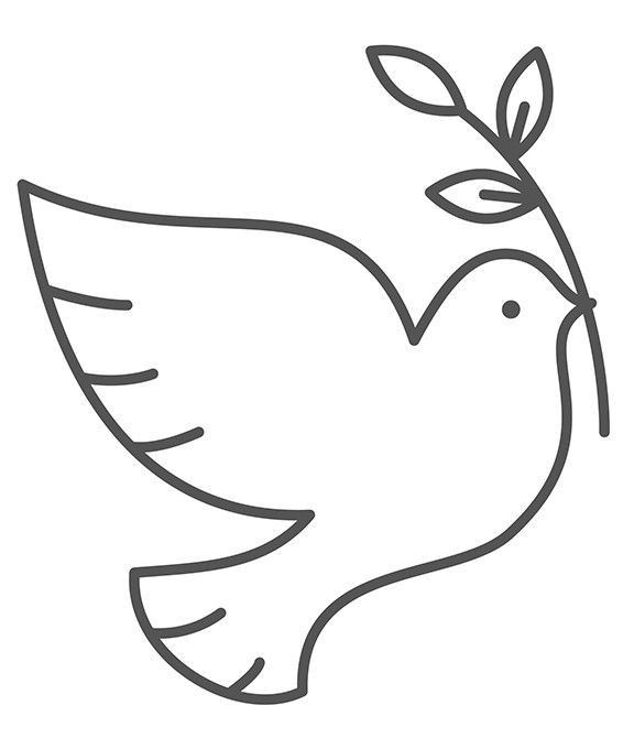Awesome coloring page paloma de la paz dibujos de palomas dibujos de la paz