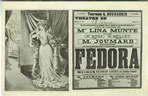 Fedora by victorien sardou mademoiselle lina munte
