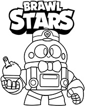 Top brawl stars coloring pages