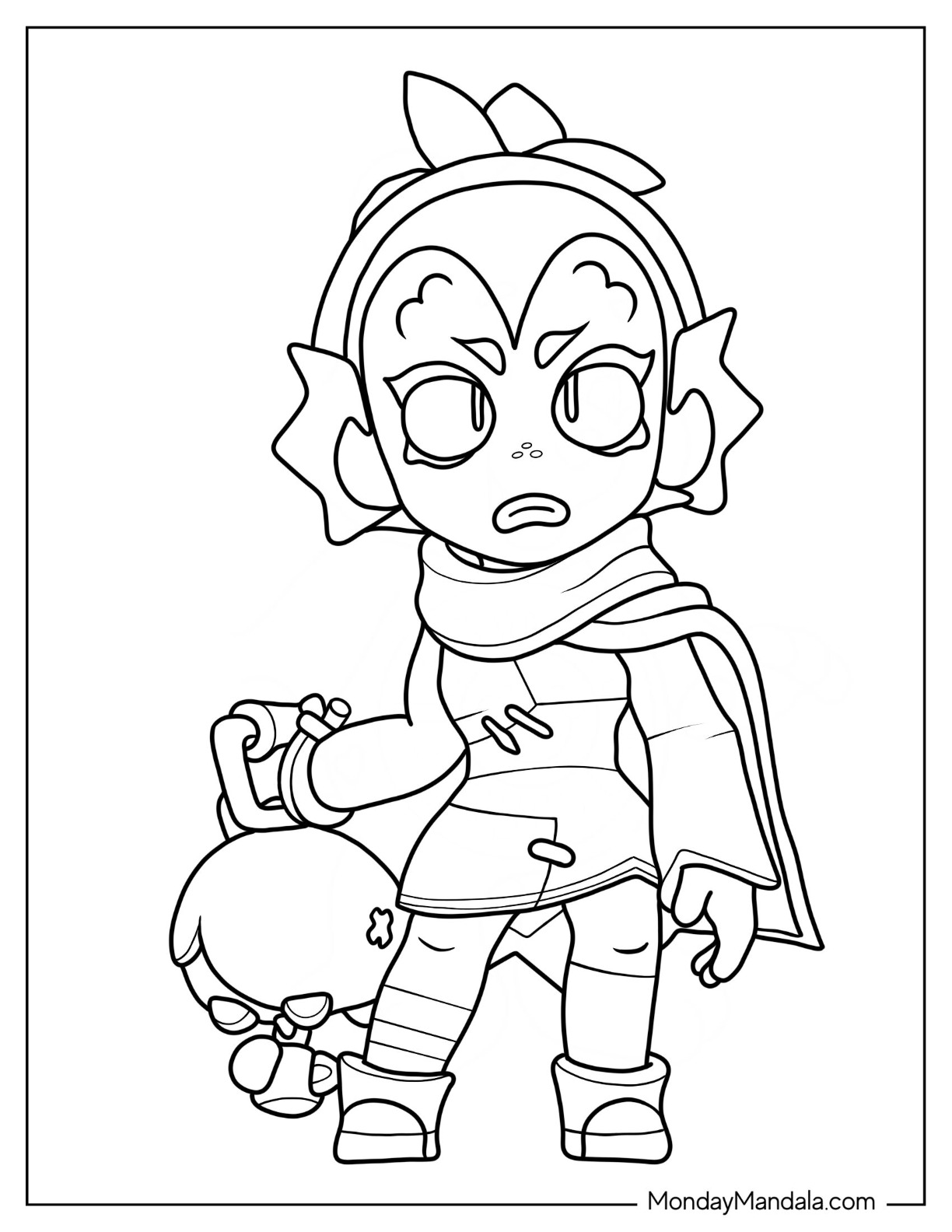 Brawl stars coloring pages free pdf printables