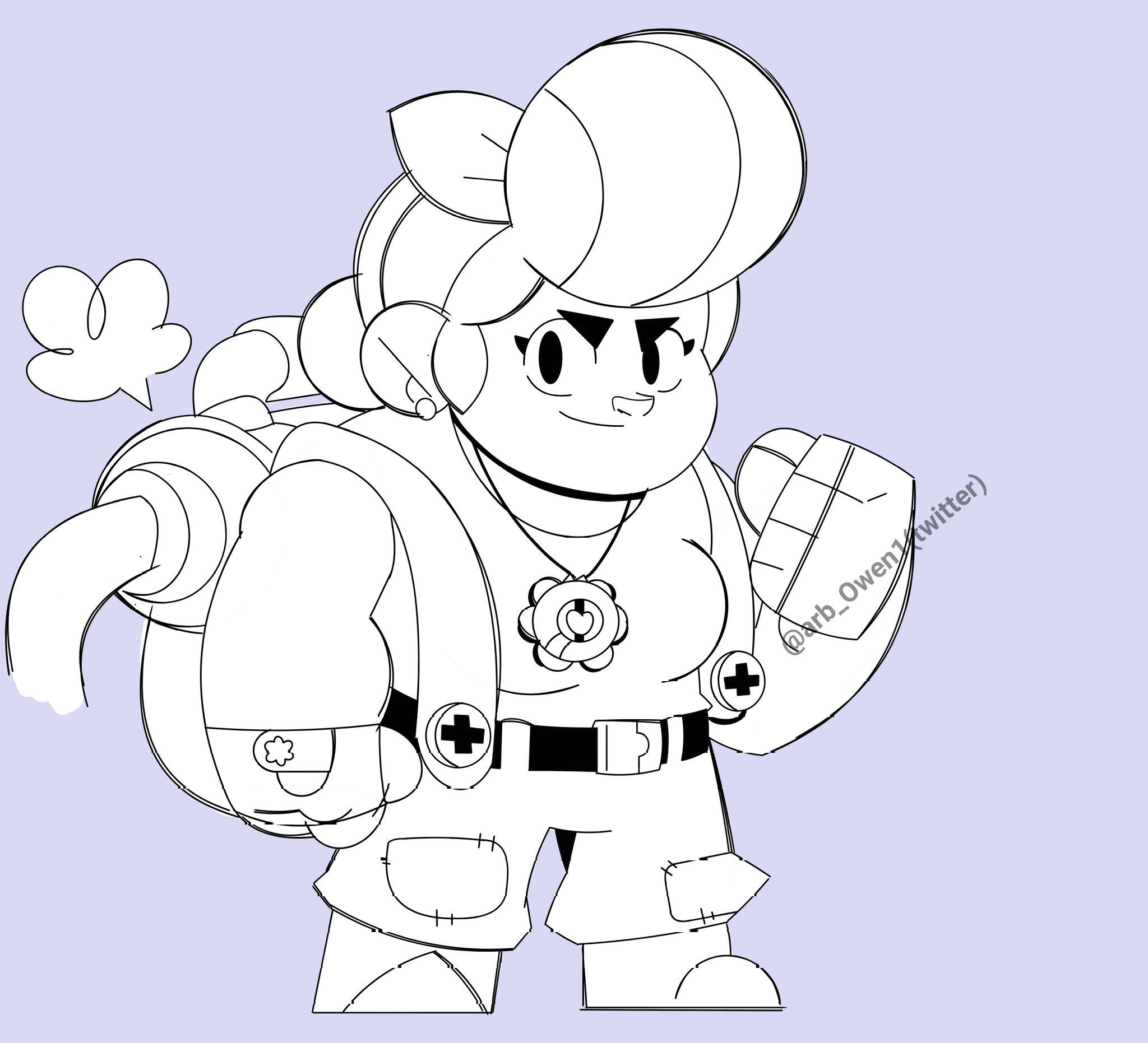 Arbn on x pam icon full body as i think it is pared to her old icon made by paulpawchaw pawchawstyle pawchaw brawlstars brawlstarsart brawlstarspam brawlstarsfanart brawlstarsconcept concept brawlart httpstcohcjutdzz x