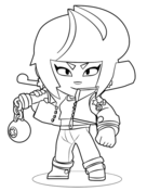 Brawl stars coloring pages free coloring pages