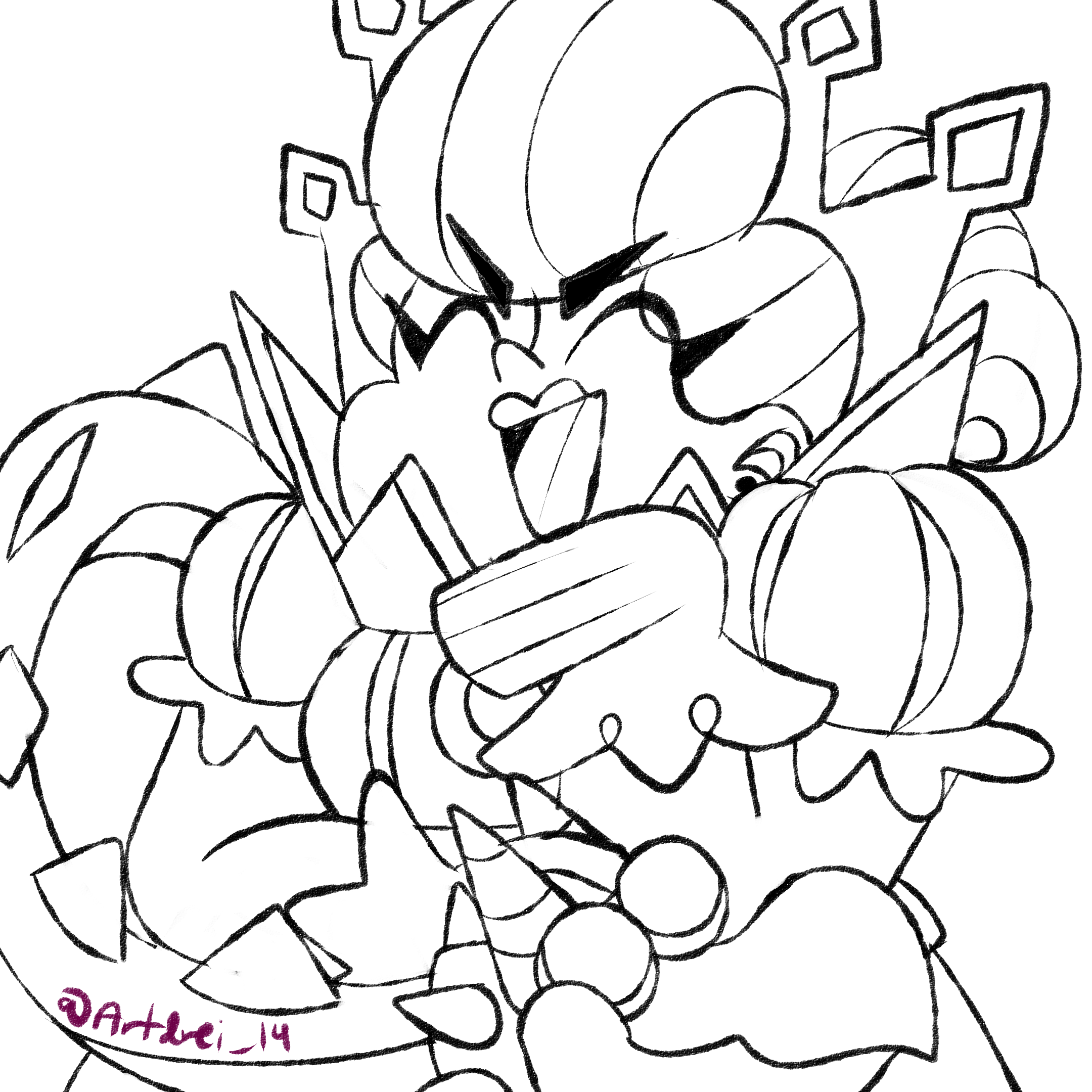 Evil queen pamðð fanart of mine rbrawlstars