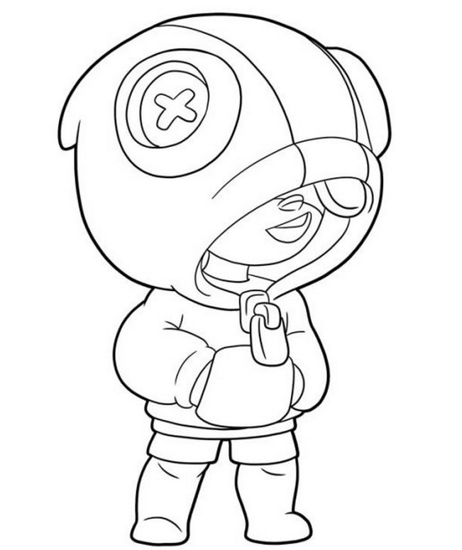 Coloring pages brawl stars