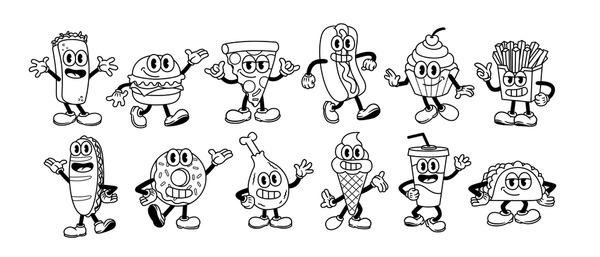 Thousand classic cartoons royalty