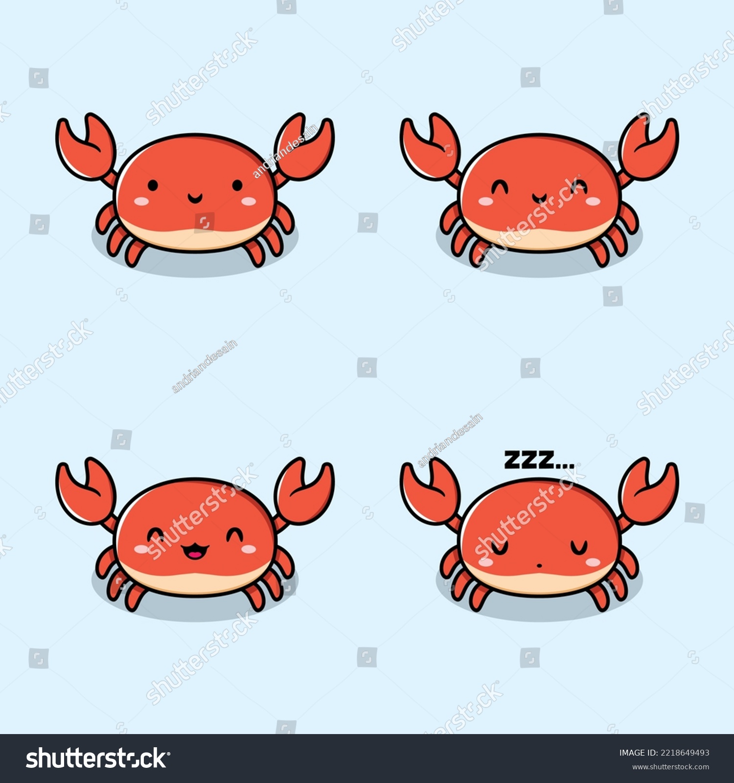 Thousand crab kawaii royalty