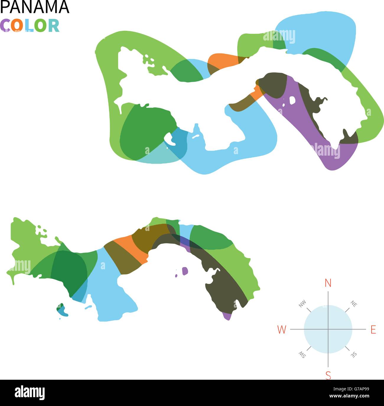 Map of panama hi