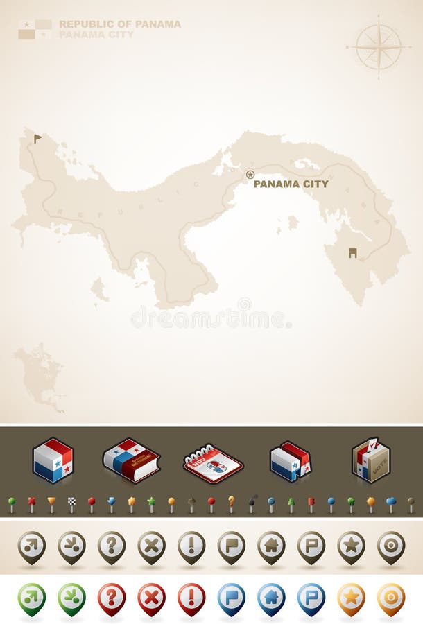Panama stock illustrations â panama stock illustrations vectors clipart