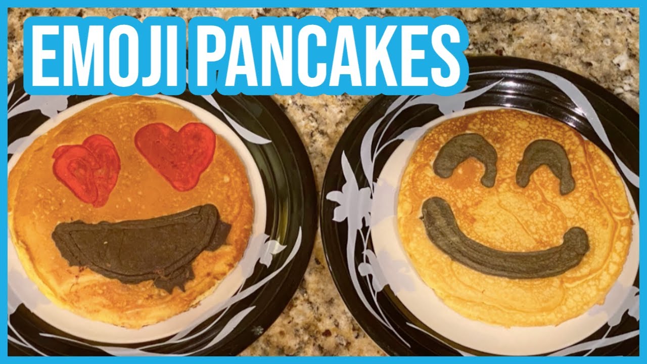 Emoji pancakes