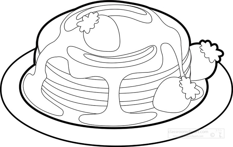 Food outline clipart