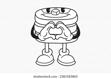 Pancake kid over royalty