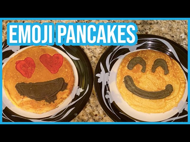 Emoji pancakes
