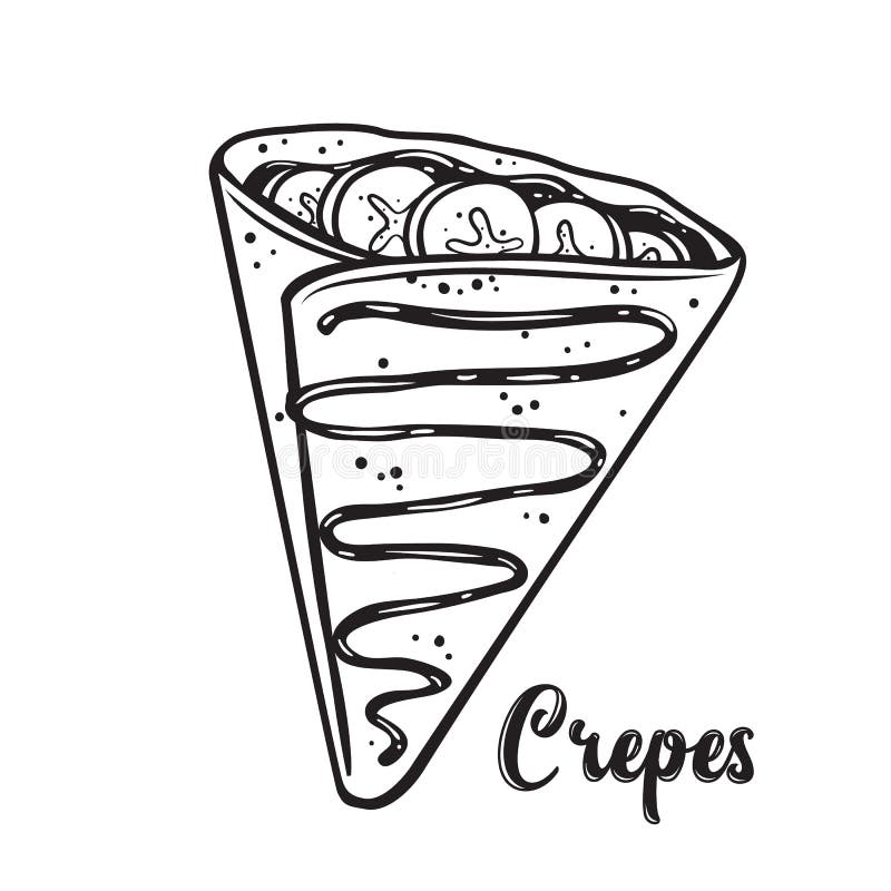 Chocolate pancakes stock illustrations â chocolate pancakes stock illustrations vectors clipart