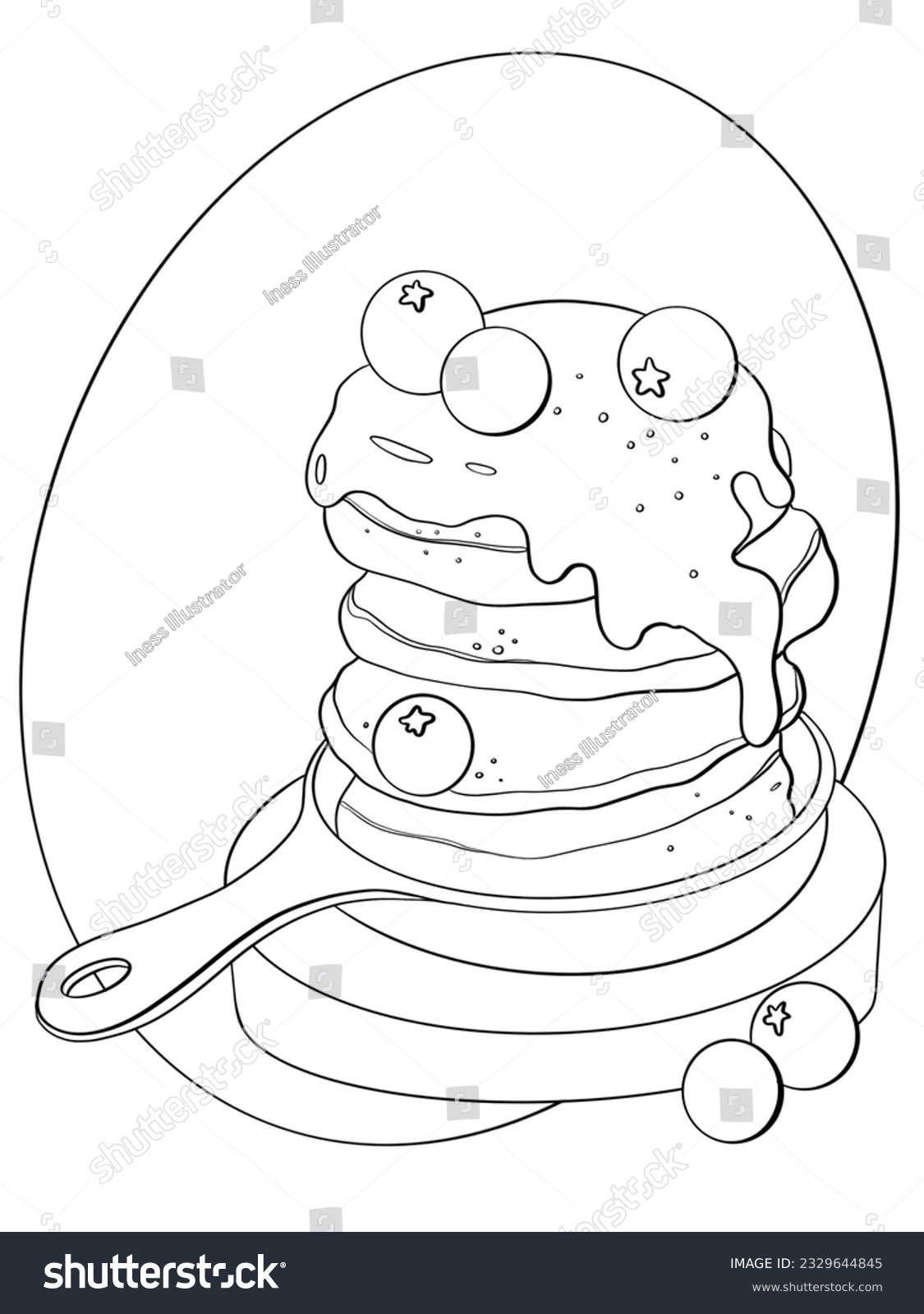 Thousand crepe cartoon royalty