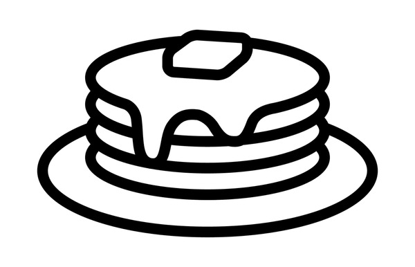 Thousand clip art pancakes royalty