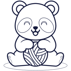 Panda coloring pages