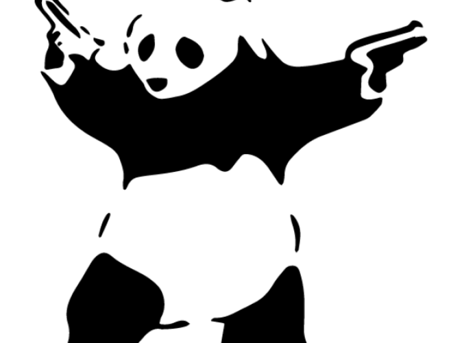 Panda stencil