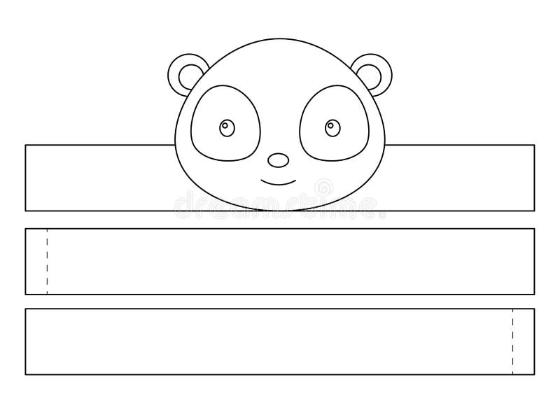 Panda cut stock illustrations â panda cut stock illustrations vectors clipart
