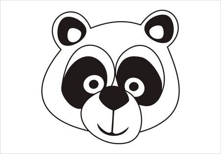 Panda vector stock photos and images