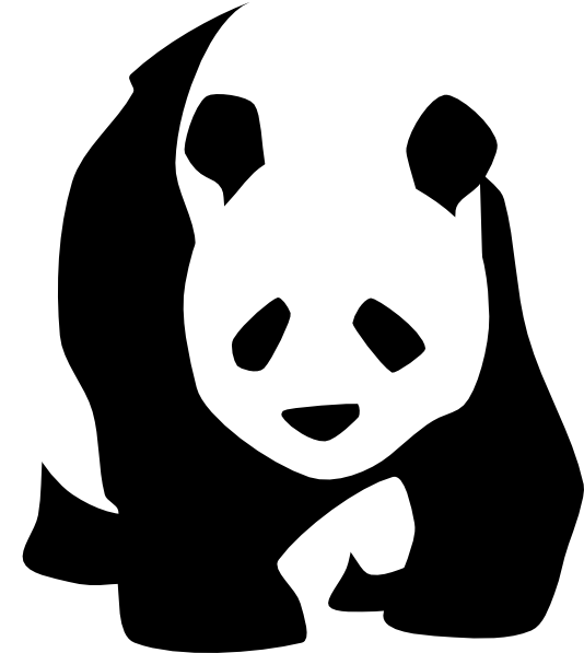 Panda clip art at