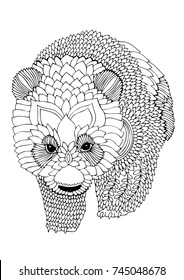 Panda adult coloring images stock photos d objects vectors