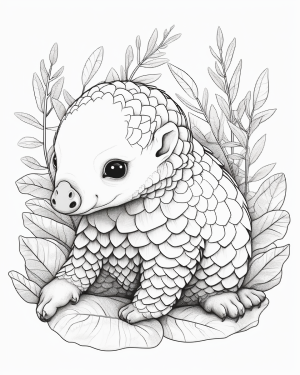 Pangolin pages explore the unique world of pangolins with creative printables