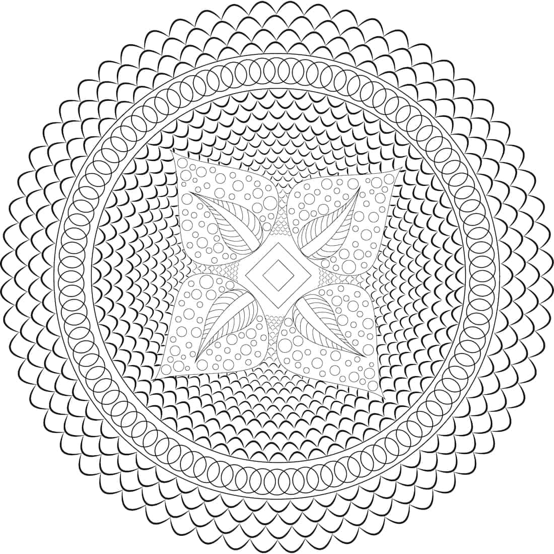 Hiding pangolin coloring page